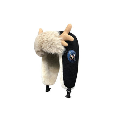 Warme Trapper-Wintermütze aus Kunstpelz