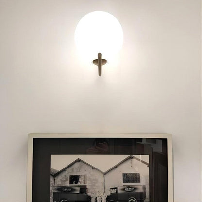 Modern Globe Wall Light for Living Room or Bedroom