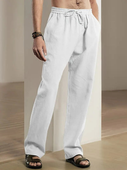 Relaxed Fit Summer Pants For Men - Halri