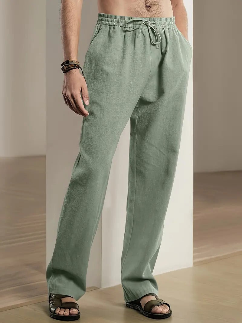 Relaxed Fit Summer Pants For Men