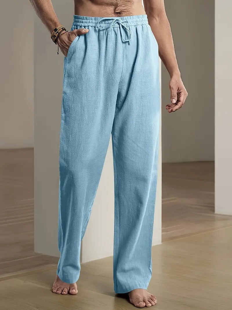 Relaxed Fit Summer Pants For Men