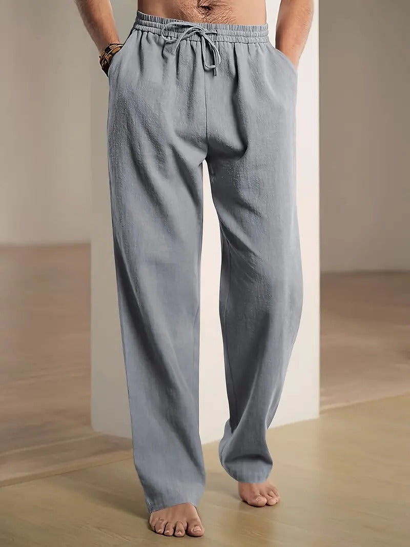 Relaxed Fit Summer Pants For Men