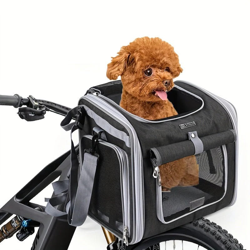Pet Friendly Folding Bicycle Basket - Halri