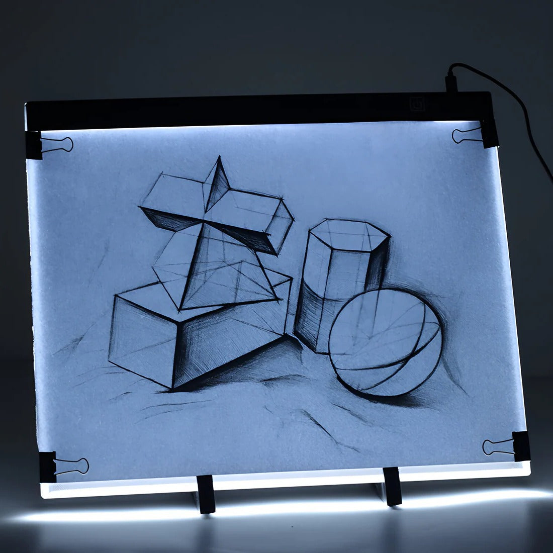 Compact Portable Art Light Box
