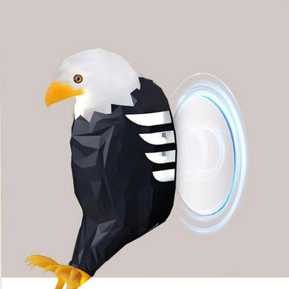 Bright Metal Eagle Light Fixture