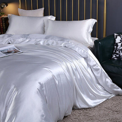 Soft Luxe Bedding Set with Pillowcases and Fitted Sheet - Halri