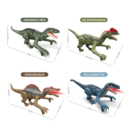 Fun Interactive RC Dino Toy with Lights and Sounds