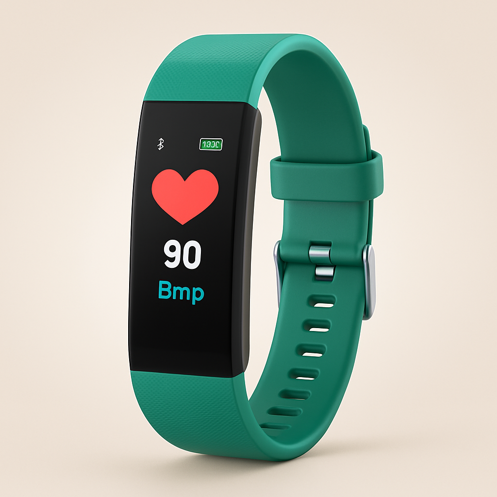 Benutzerfreundliche Fitness-Smartwatch für Senioren mit Gesundheitsmonitor