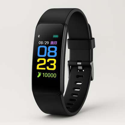 Benutzerfreundliche Fitness-Smartwatch für Senioren mit Gesundheitsmonitor