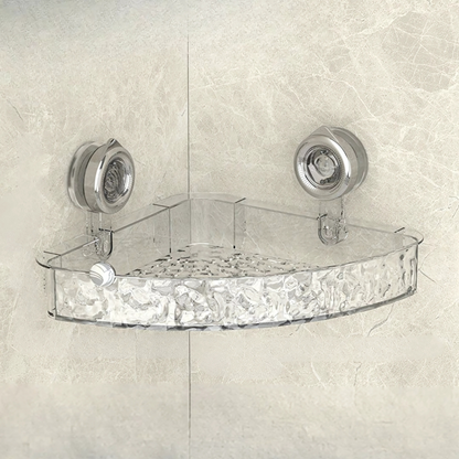 Selbstklebendes Eckduschregal, Badezimmer-Aufbewahrungskorb