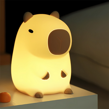 Soft Silicone Animal Night Lamp Adjustable Brightness - Halri