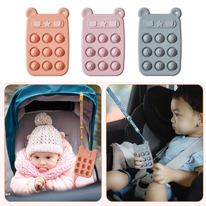 Baby Silicone Teether Toy Phone - Halri