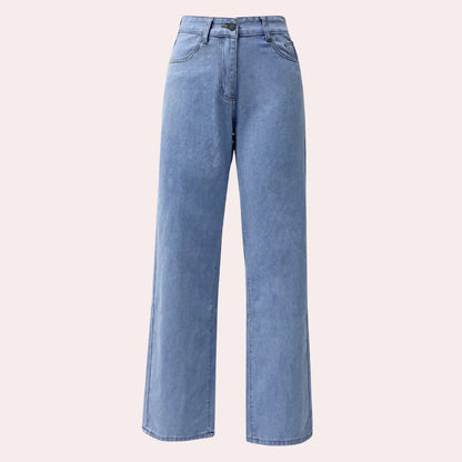 Relaxed Fit Women's Straight Jeans