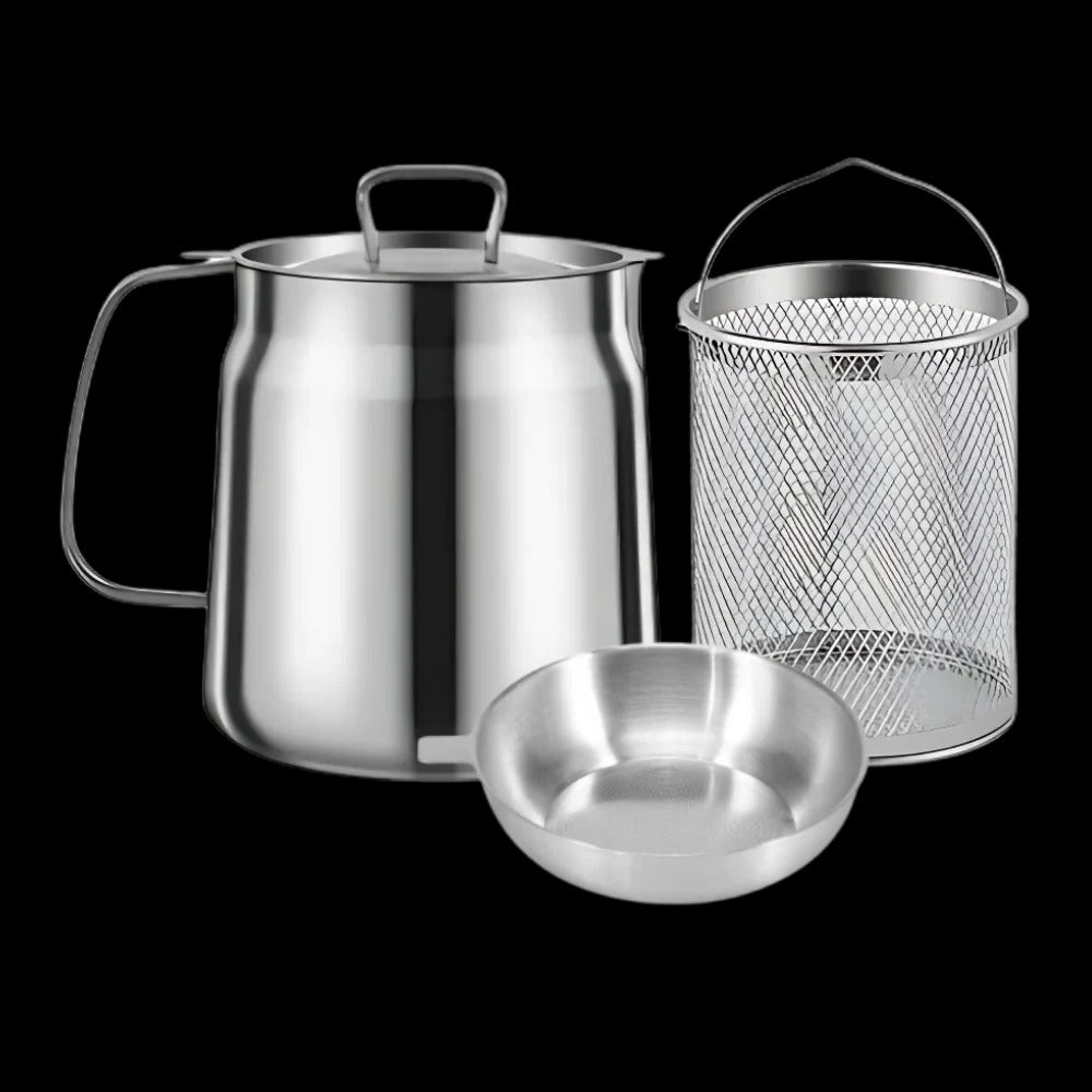 Dual Function Electric Fryer Pot