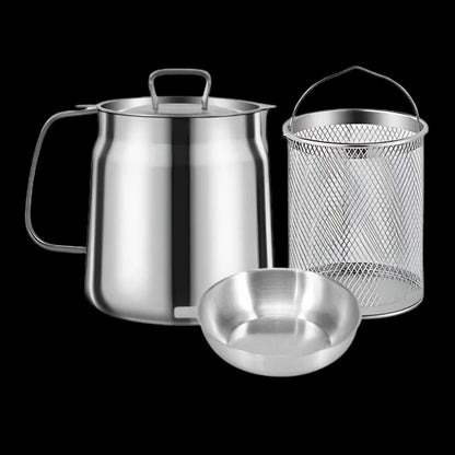 Dual Function Electric Fryer Pot