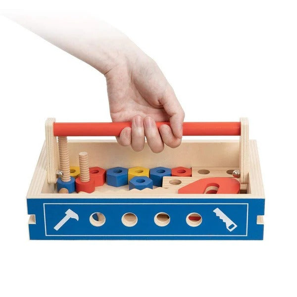 Deluxe Childrens Play Workshop Tool Set Toy