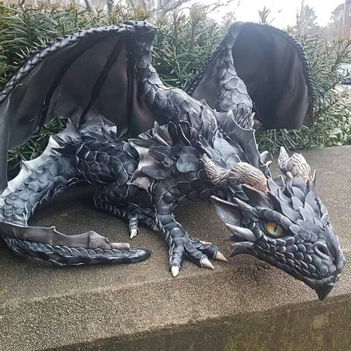 Mystic Dragon Protector Figurine - Halri