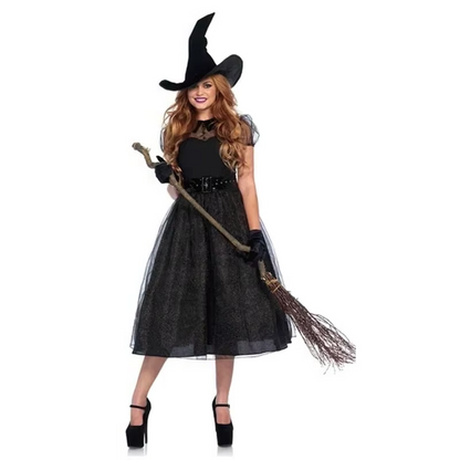 Authentic Witch Masquerade Ball Adult Costume Dress