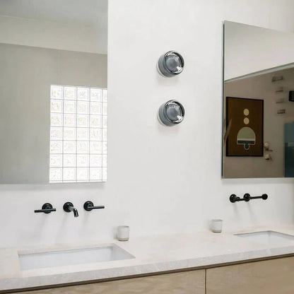 Stylish Textured Glass LED Wall Light