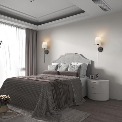 Soft LED Wall Sconce Set with Free Bulbs