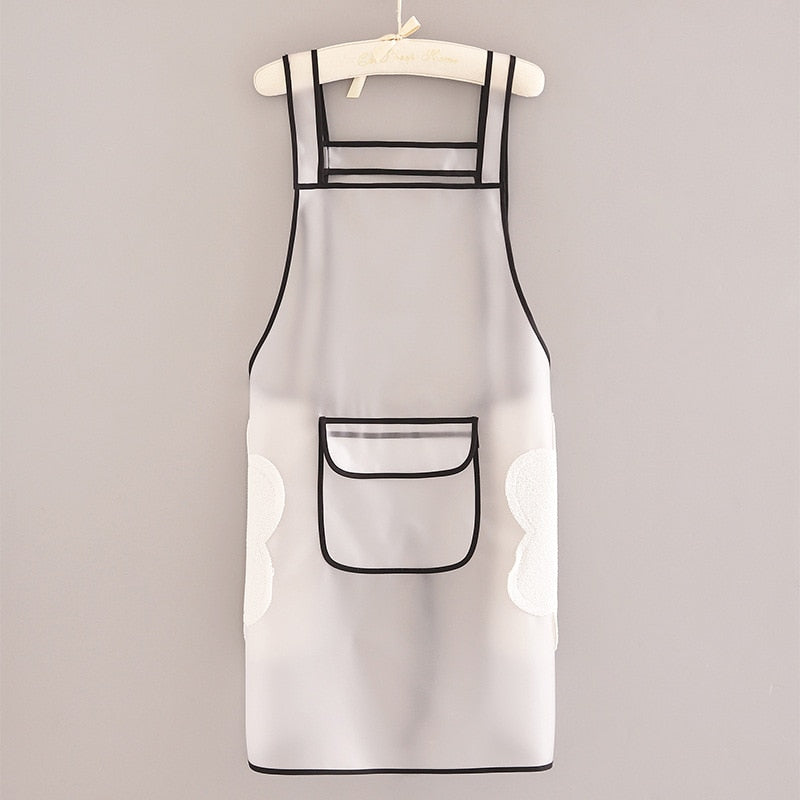Clear Protective Cooking Apron - Halri