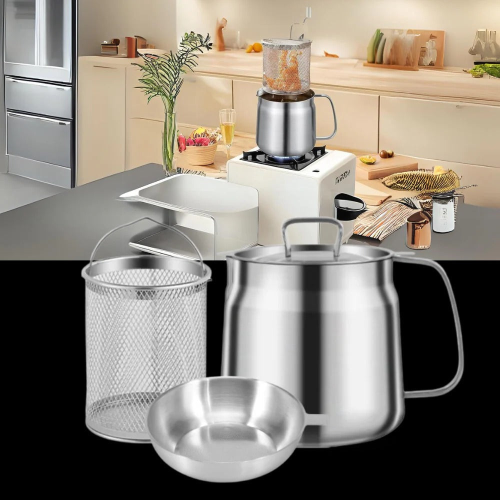 Dual Function Electric Fryer Pot - Halri