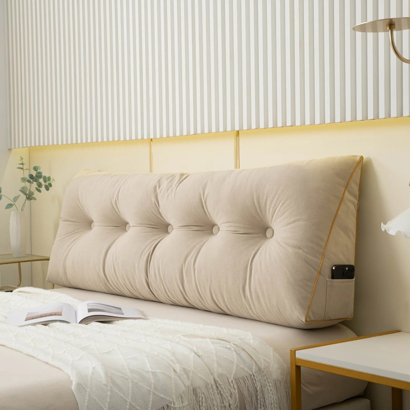 Plush High Loft Support Pillow