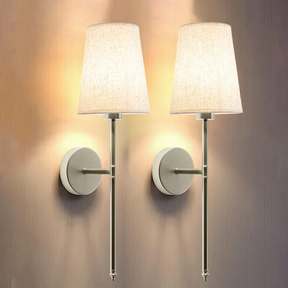Soft LED Wall Sconce Set with Free Bulbs