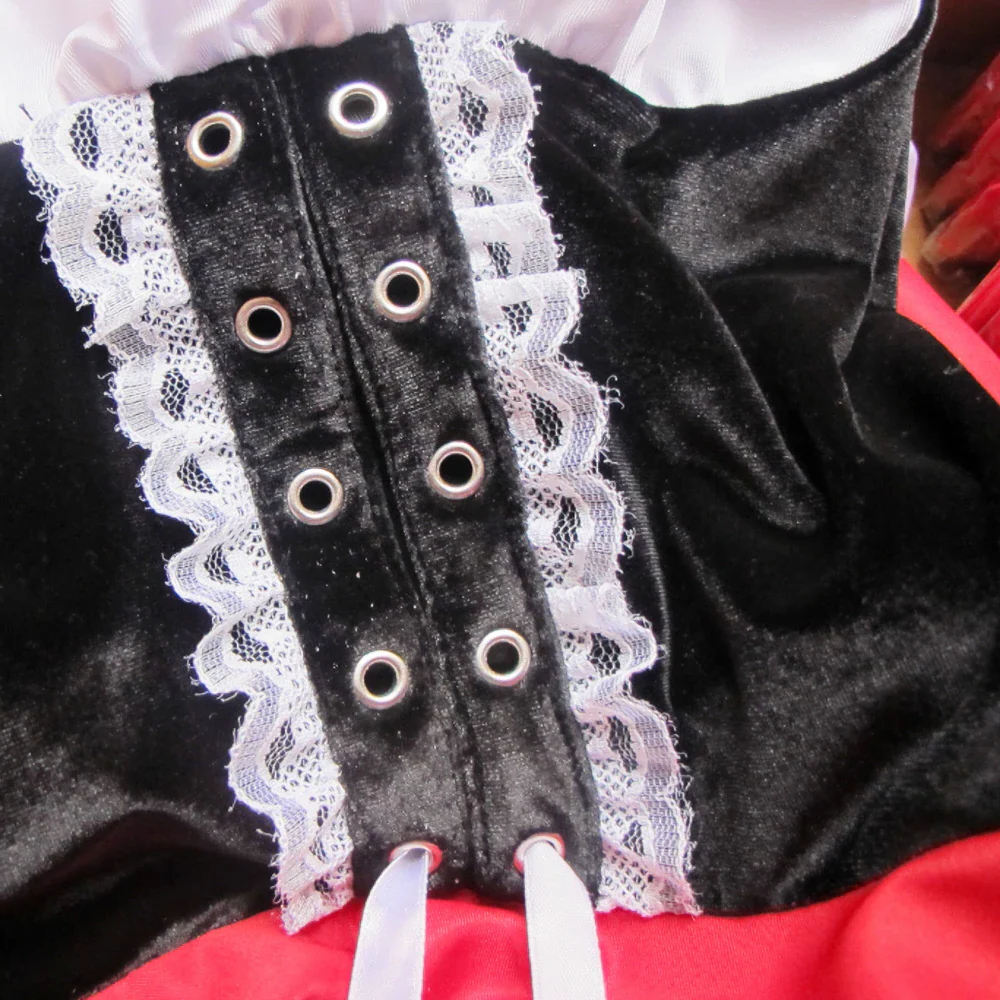 Classic Fairytale Hooded Dress Costume for Women