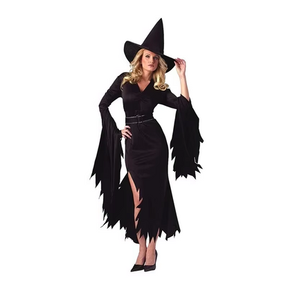 Authentic Witch Masquerade Ball Adult Costume Dress