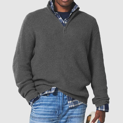 Smart Zip Up Sweater for Men - Halri