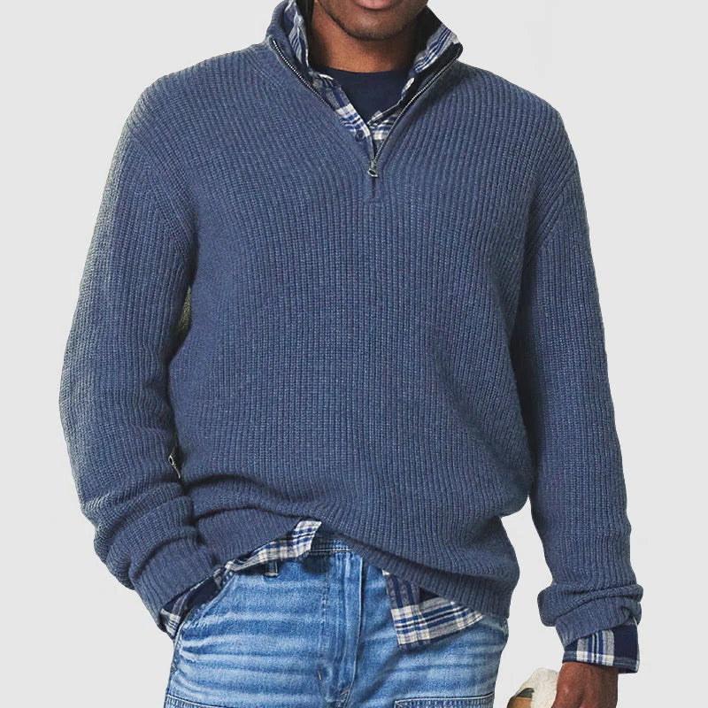 Smart Zip Up Sweater for Men