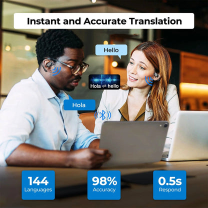 Wireless Language Translator Earbuds