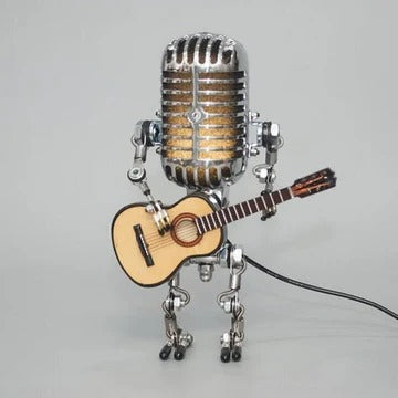 Retro Music Theme Metal Desk Lamp - Halri