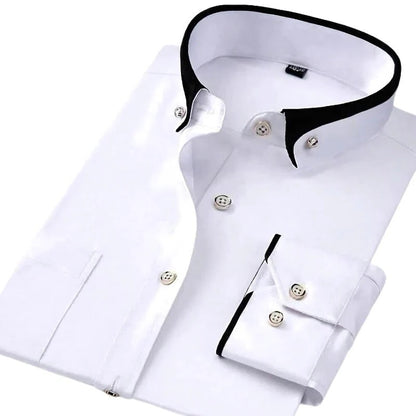 Trendy Mens Long Sleeve Dress Shirts