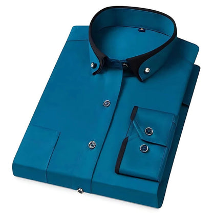 Trendy Mens Long Sleeve Dress Shirts