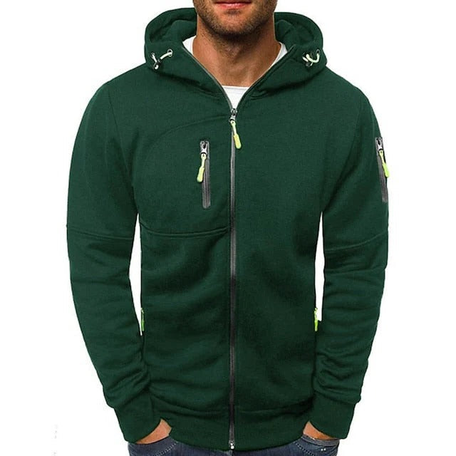 Premium Soft Mens Hooded Sweatshirt