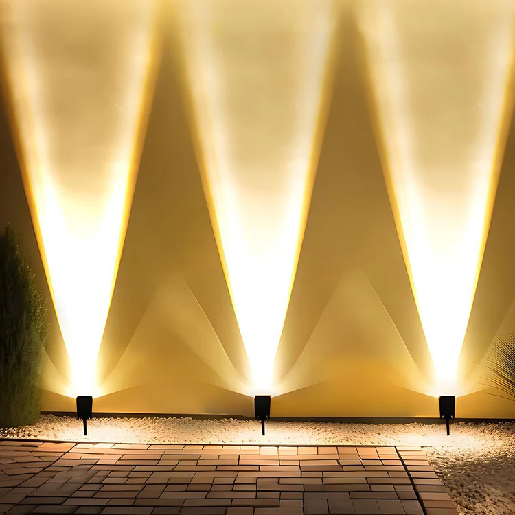 Outdoor Bright Solar Powered Color Changing Spot Light - Halri