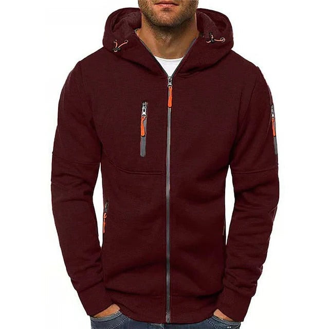 Premium Soft Mens Hooded Sweatshirt
