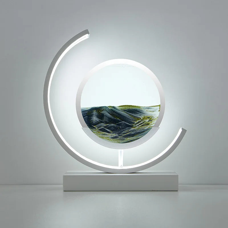 LED-Tischleuchte im Küsten- und Wüstenstil 