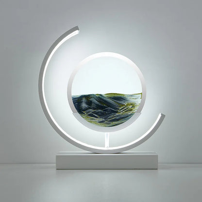 LED-Tischleuchte im Küsten- und Wüstenstil 