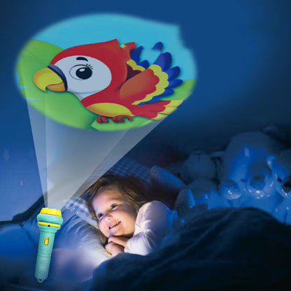 Fun Kids Nightlight Projector Flashlight - Halri
