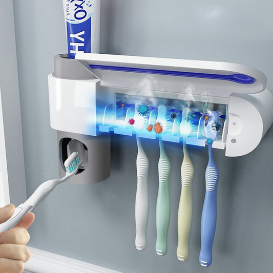 Automatic Toothbrush Sanitizer & Paste Dispenser - Befez