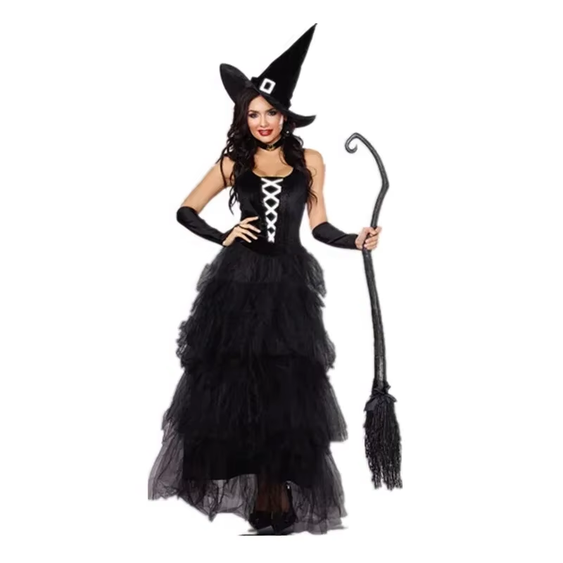 Authentic Witch Masquerade Ball Adult Costume Dress