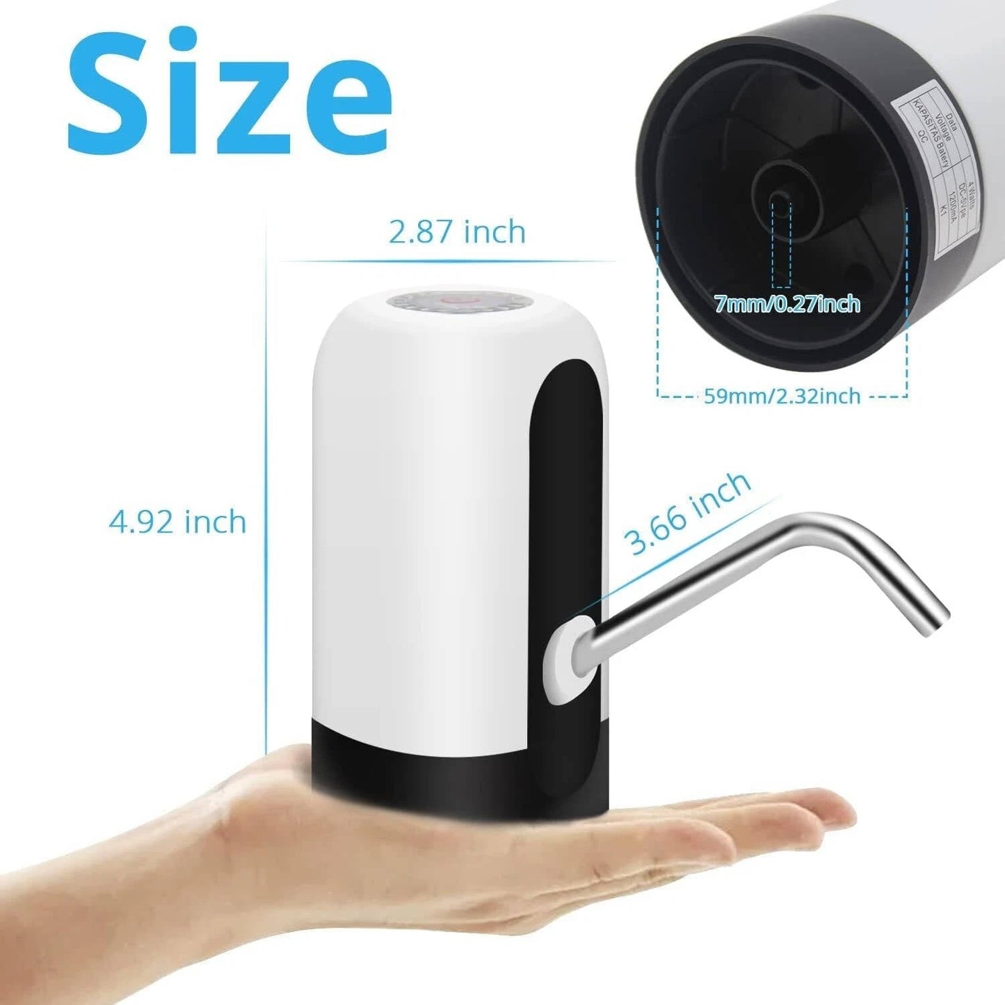 Automatic Electric Water Pump 5 Gallon Dispenser