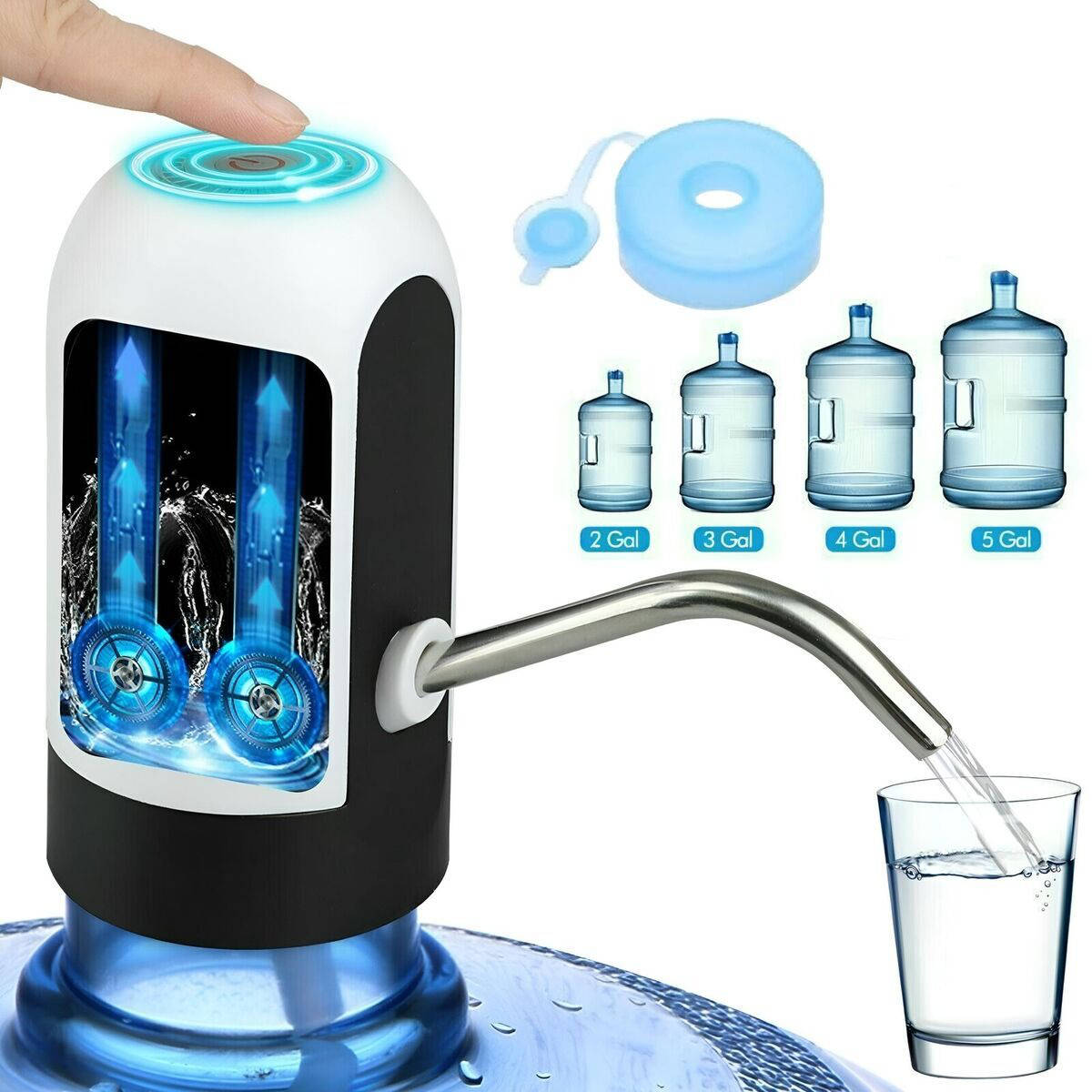 Automatic Electric Water Pump 5 Gallon Dispenser - Halri