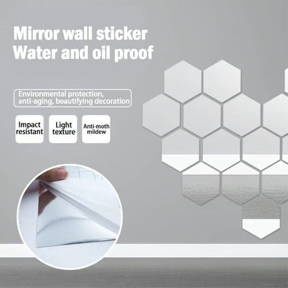 Adhesive Shatterproof Wall Mirror Sheets - Halri