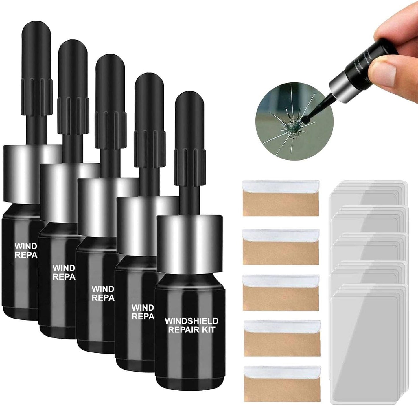 Auto Glass Repair Kit
