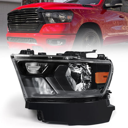 Dodge Ram 1500 Passenger Side Headlight Assembly - Halri
