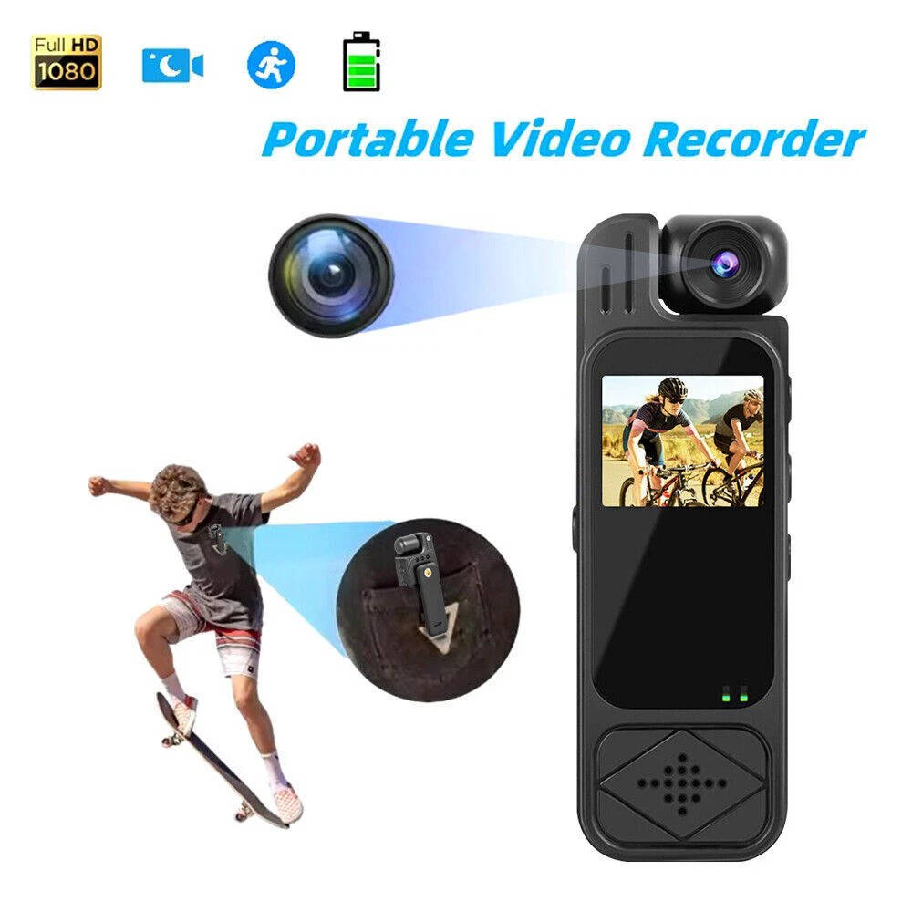Full HD Wearable Security Camera
